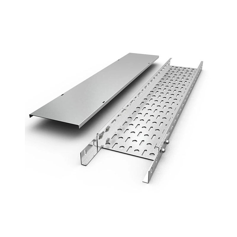 Lekkie, aluminiowe taśmy kablowe z łatwą instalacją, powlekane w proszku, ostatecznie odporne na ogień